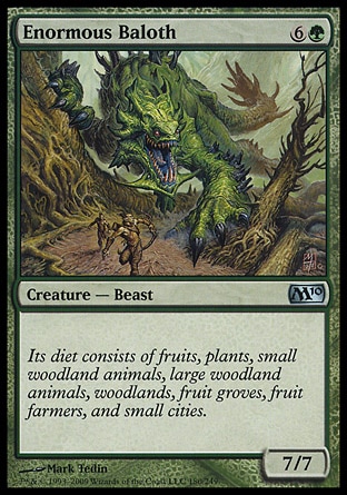 MTG 2010 Core Set 180: Enormous Baloth 