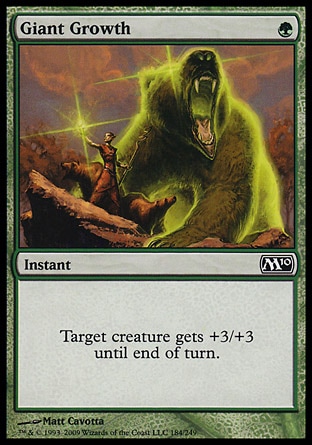 MTG 2010 Core Set 184: Giant Growth 