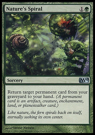 MTG 2010 Core Set 196: Natures Spiral 