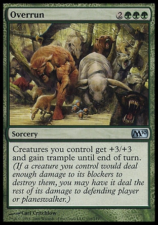 MTG 2010 Core Set 198: Overrun 