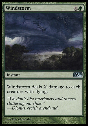 MTG 2010 Core Set 205: Windstorm 