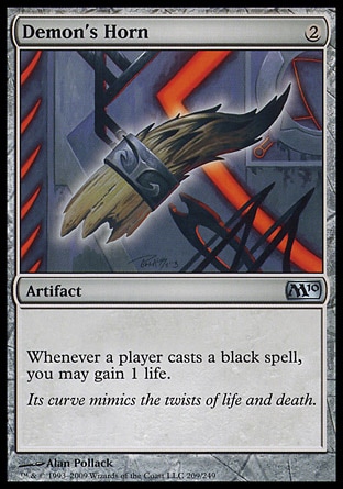MTG 2010 Core Set 209: Demons Horn 