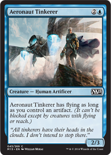 Magic 2015 Core Set 043: Aeronaut Tinkerer 