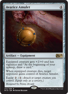 MTG 2015 Core Set 212: Avarice Amulet 