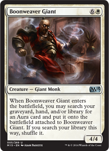 MTG 2015 Core Set 005: Boonweaver Giant 