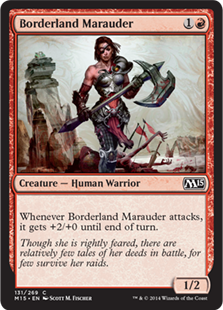 Magic 2015 Core Set 131: Borderland Marauder 