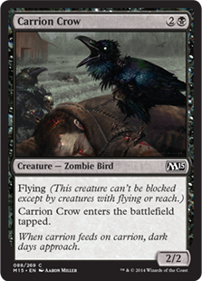 MTG 2015 Core Set 088: Carrion Crow 