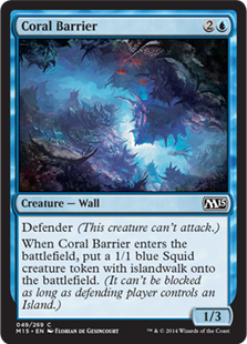 MTG 2015 Core Set 049: Coral Barrier 