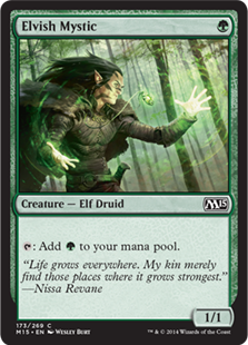 MTG 2015 Core Set 173: Elvish Mystic 