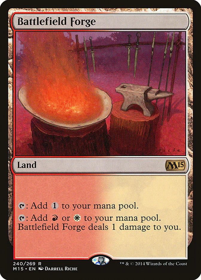 MTG 2015 Core Set 240: Battlefield Forge 