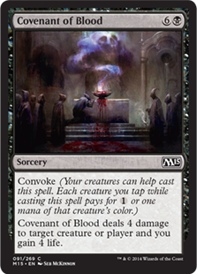Magic 2015 Core Set 091: Covenant of Blood 