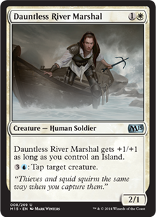 MTG 2015 Core Set 008: Dauntless River Marshal 