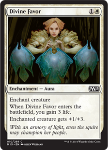 Magic 2015 Core Set 010: Divine Favor 