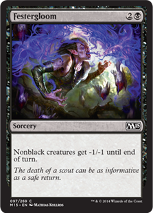 MTG 2015 Core Set 097: Festergloom 