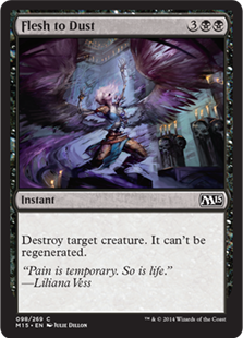 MTG 2015 Core Set 098: Flesh to Dust 