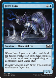 MTG 2015 Core Set 055: Frost Lynx 