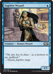 MTG 2015 Core Set 056: Fugitive Wizard 