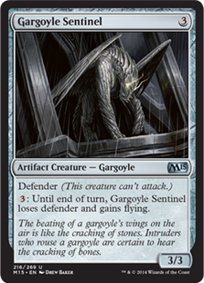 MTG 2015 Core Set 216: Gargoyle Sentinel 