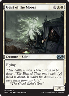 MTG 2015 Core Set 013: Geist of the Moors 