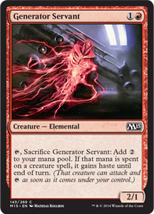 MTG 2015 Core Set 143: Generator Servant 