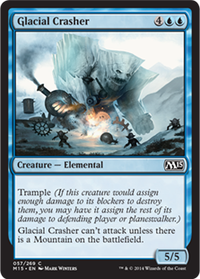 Magic 2015 Core Set 057: Glacial Crasher 