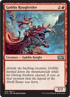 MTG 2015 Core Set 146: Goblin Roughrider 