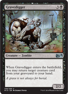 MTG 2015 Core Set 099: Gravedigger 