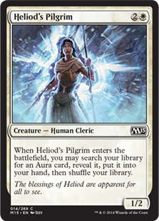 Magic 2015 Core Set 014: Heliods Pilgrim 