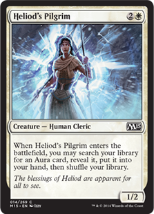 MTG 2015 Core Set 014: Heliods Pilgrim 