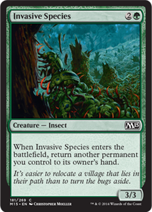 Magic 2015 Core Set 181: Invasive Species 