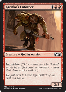 MTG 2015 Core Set 152: Krenkos Enforcer 