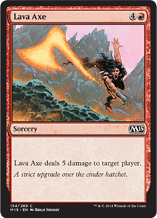 MTG 2015 Core Set 154: Lava Axe 