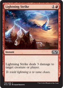 MTG 2015 Core Set 155: Lightning Strike 