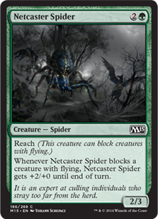 Magic 2015 Core Set 186: Netcaster Spider 