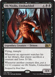 MTG 2015 Core Set 110: Ob Nixilis, Unshackled 