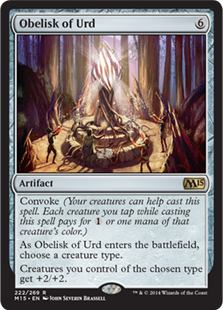 MTG: 2015 Core Set 222: Obelisk of Urd 