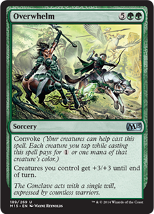 MTG 2015 Core Set 189: Overwhelm 