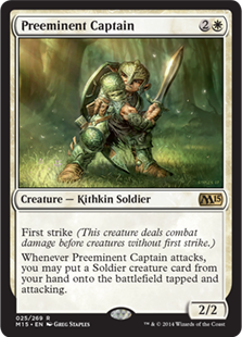 MTG 2015 Core Set 025: Preeminent Captain 