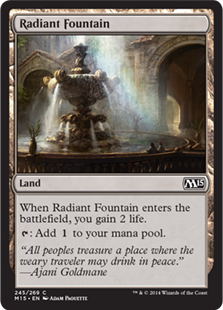 MTG 2015 Core Set: 245 Radiant Fountain 