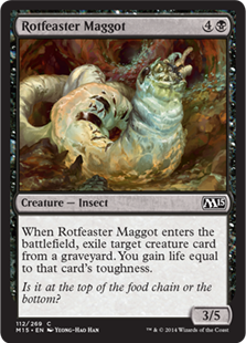 Magic 2015 Core Set 112: Rotfeaster Maggot 