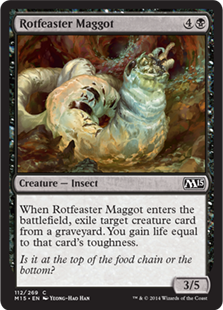 MTG 2015 Core Set 112: Rotfeaster Maggot 