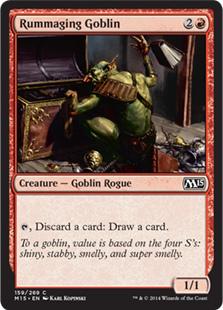 MTG 2015 Core Set 159: Rummaging Goblin 