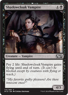 MTG 2015 Core Set 113: Shadowcloak Vampire 