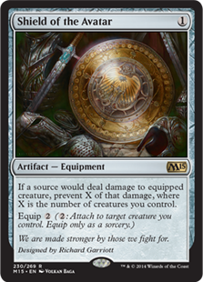 MTG 2015 Core Set 230: Shield of the Avatar 