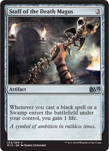 Magic 2015 Core Set 232: Staff of the Death Magus 