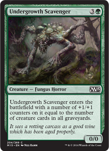 Magic 2015 Core Set 204: Undergrowth Scavenger 