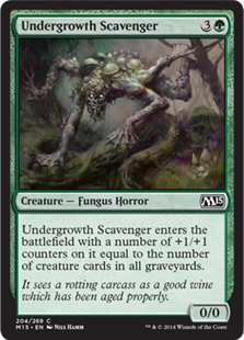MTG 2015 Core Set 204: Undergrowth Scavenger 