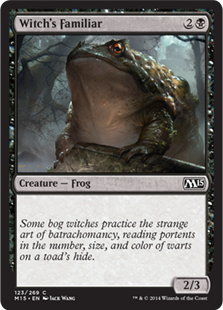 MTG 2015 Core Set 123: Witchs Familiar 