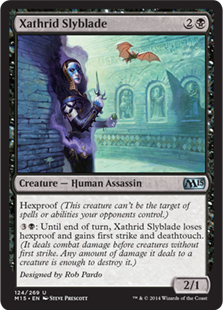 MTG 2015 Core Set 124: Xathrid Slyblade 