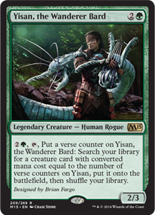 Magic 2015 Core Set 209: Yisan, the Wanderer Bard 